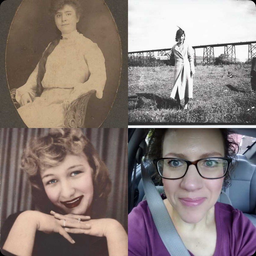 Four generations of women in our family